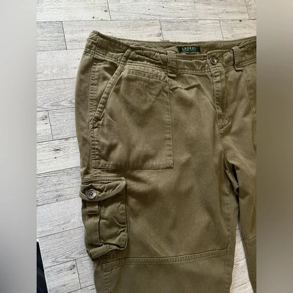 Ralph Lauren women’s cargo capri pants, lateral pockets, excellent conditions - Picture 2 of 6